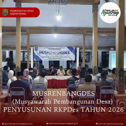MUSRENBANGDES RKPDES 2026